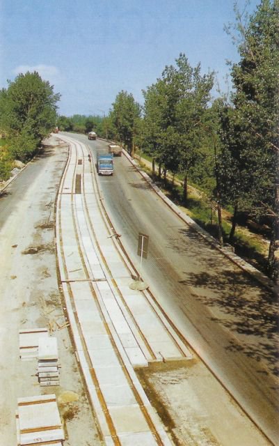 Alejová ulica vo výstavbe